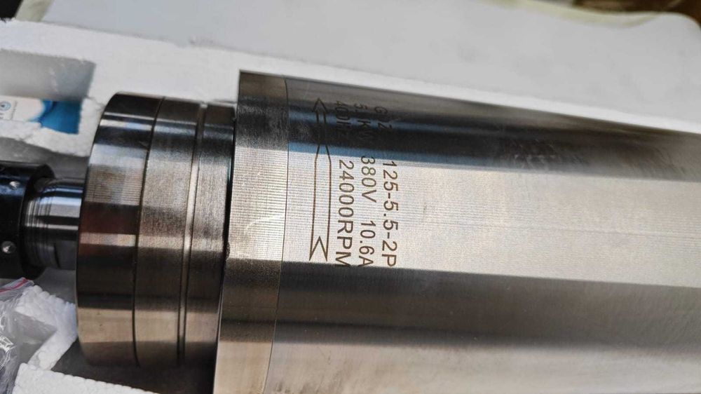 Шпиндель.5.5кв Двигатель на ЧПУ.