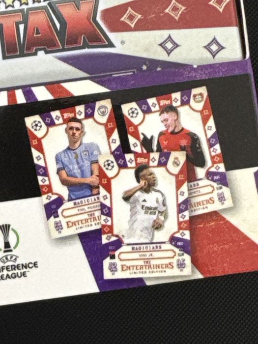 Cutii Sigilate Match Attax 2024/2025 - Topps - Mini Tins Heroes / Magicians / Showmen