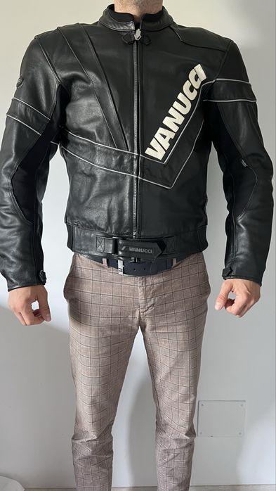 Geaca moto din piele Vanucci 54