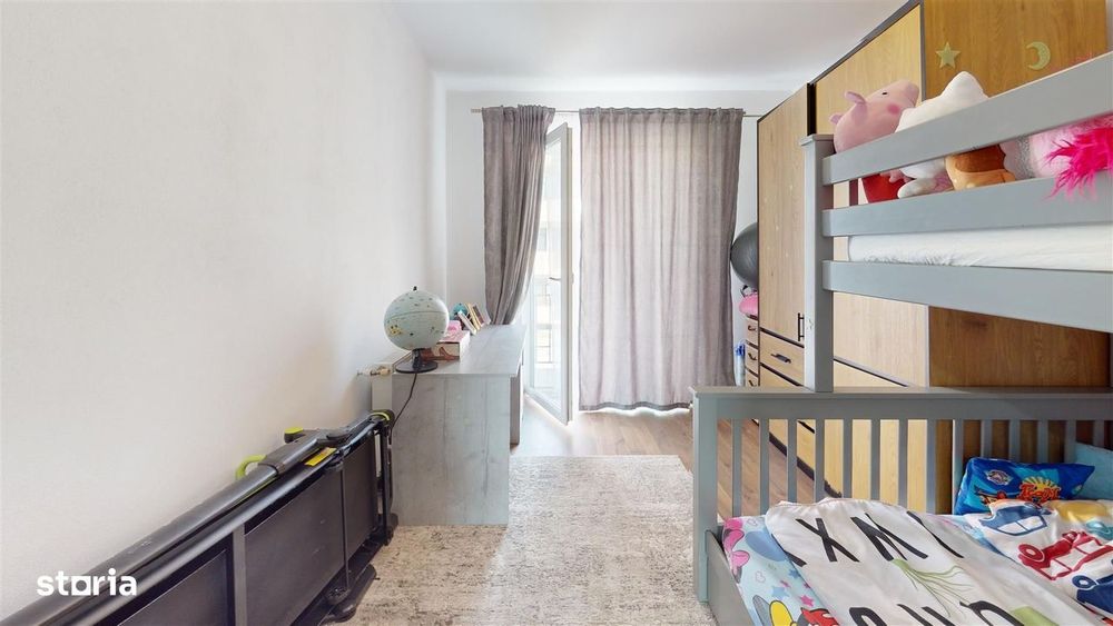 Apartament 3 camere spatios, mobilat, etaj 1 - Selimbar