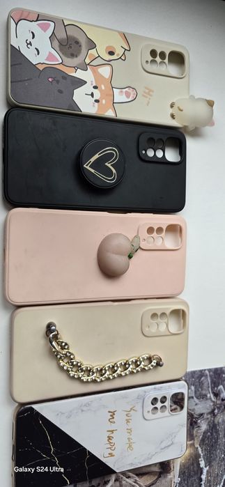 Продавам калъфи Redmi note 11 4G и 5G