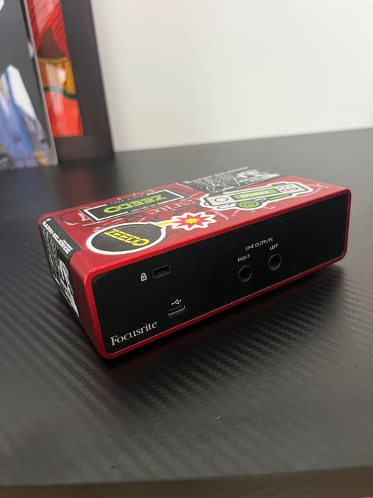 Placa Audio Focusrite scarlett