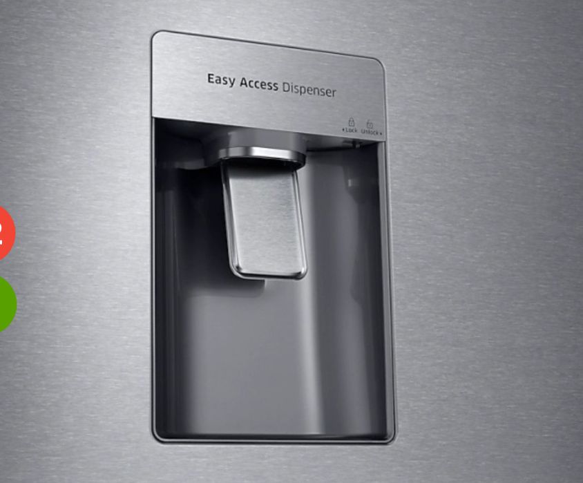 Холодильник Samsung серебристый