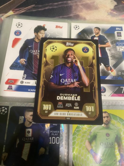 Дембеле карта мач атакс 101