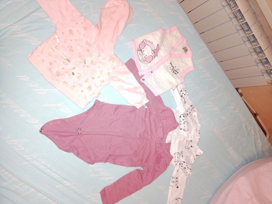 Лот за новородено- всичко необходимо 56,62,68 см