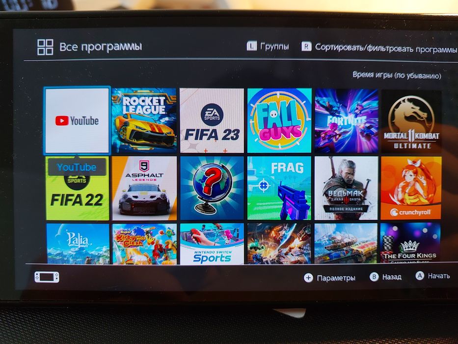 Nintendo Switch Oled с геймпадом