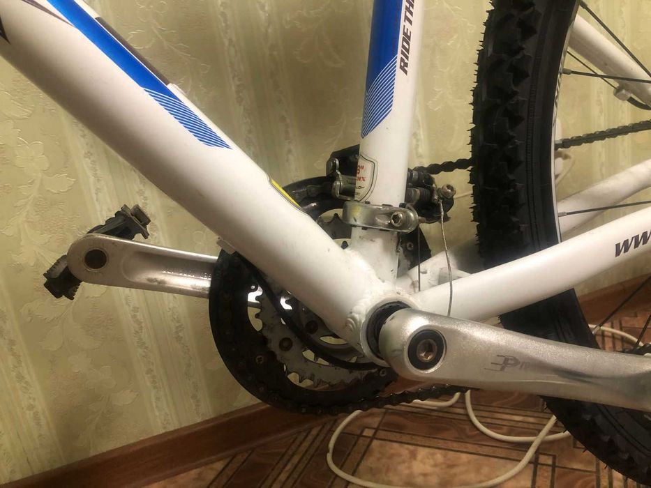 велосипед trinx с новой резиной