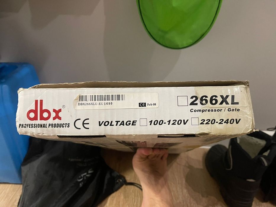 Dbx 266 xll профессиональный прибор