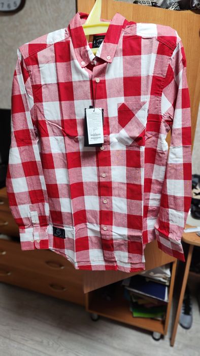 Рубашки в клеточку унисекс