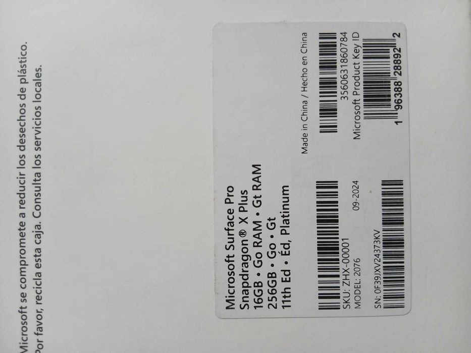 Tableta Microsoft Surface Pro 11