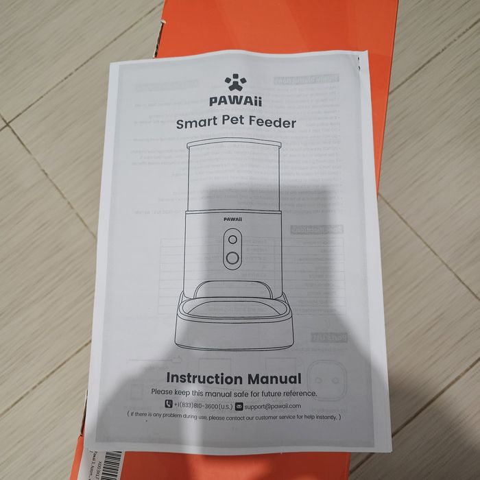 Dispenser automat pentru mancare pisici - Pawaii, Wi