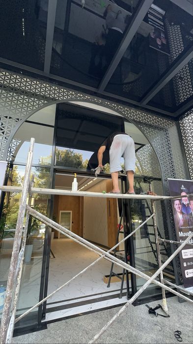 Тонировка окон для офисов,дома и ресторана