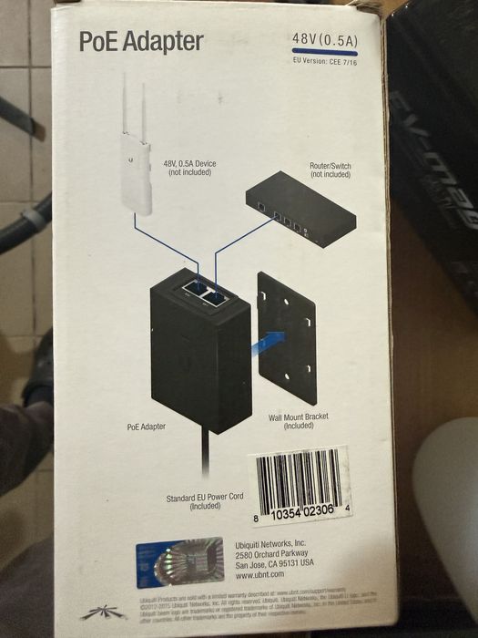 Injector PoE Ubiquiti UniFi
