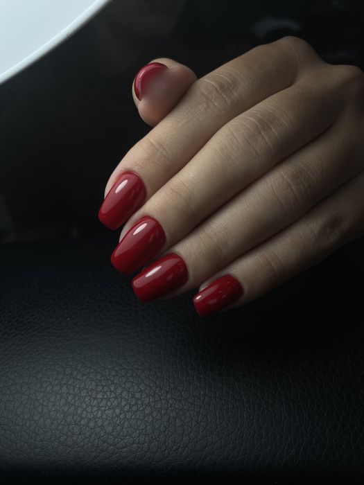 Маникюр с гель покрытием