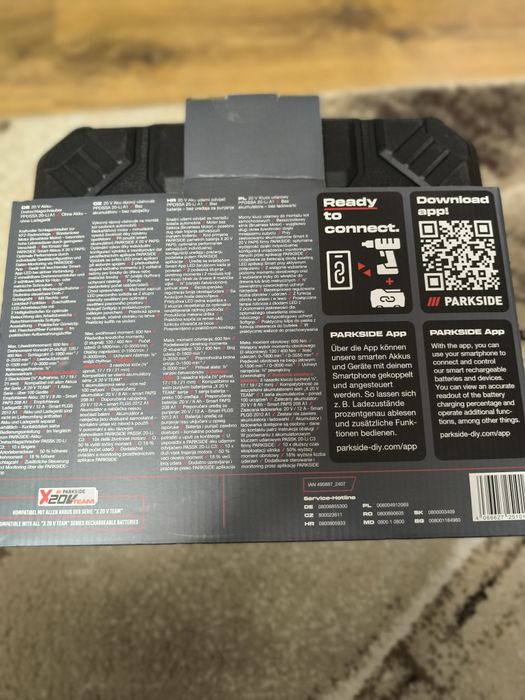 Акумулатен ударен гайковерт Parkside Performance 20V