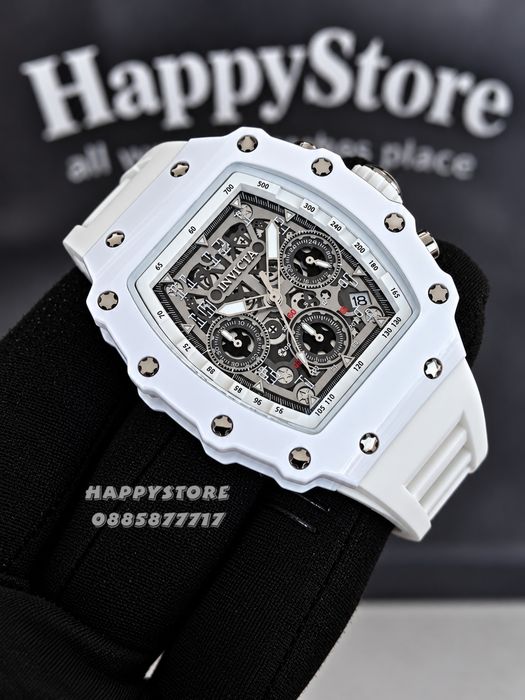 INVICTA Nitro women white 39 mm, Инвикта нов дамски часовник