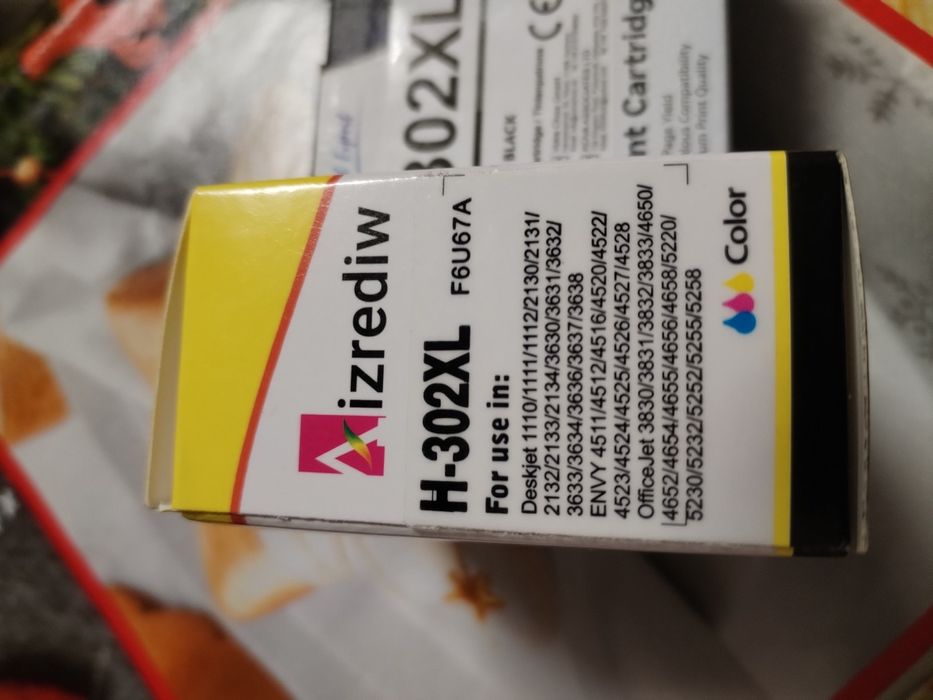 Cartuse imprimanta 302 XL Pt HP