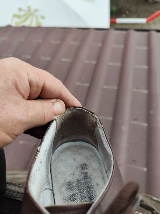 Pantofi militari maro