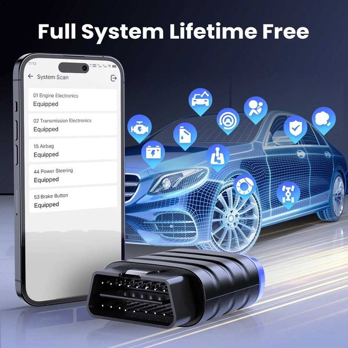 Автосканер MUCAR BT200 Lite OBD2