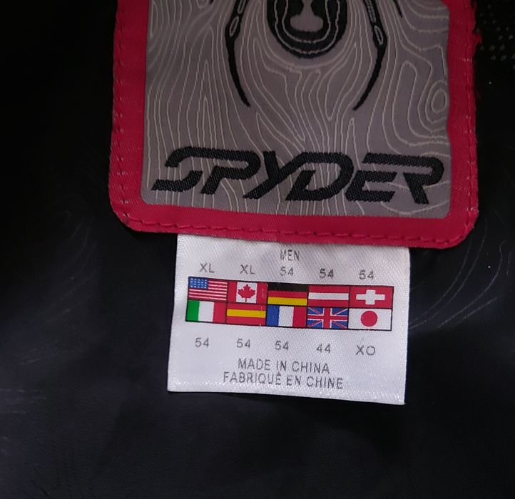 Spyder 10K , XL54 мъжко ски яке , Spylon меюбрана