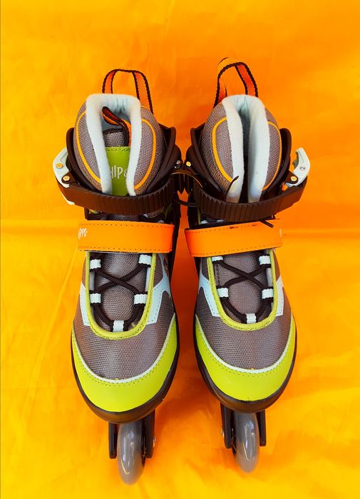 Role Reglabile cu Led-uri multicolore Roti Silicon, Rulmenti ABEC 5 ...