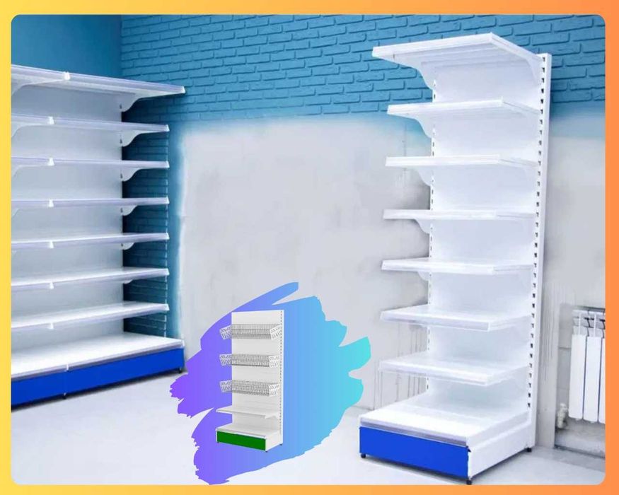 Металлический стеллаж, полка стеллаж, metall stellaj, tokchasi