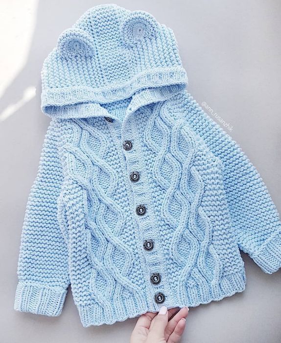 Ramashkali Kardigan zakazga to'qiymiz.