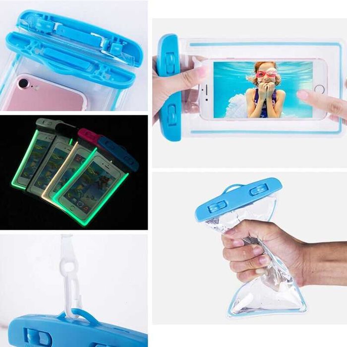 Carcasa protectie telefon apa si nisip 17,8x 10,8 cm Noi ambalate