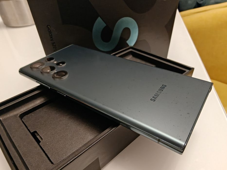 S22 Ultra 512GB Зелен - Отлично състояние!