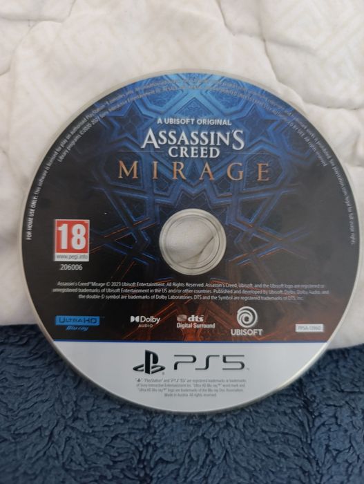 игра для Playstation 5 ассасин крид  мираж
