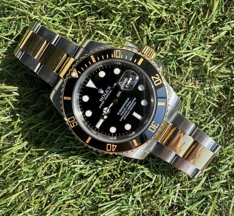Rolex Submariner 116613LN Стомана и Злато с кутия и документи