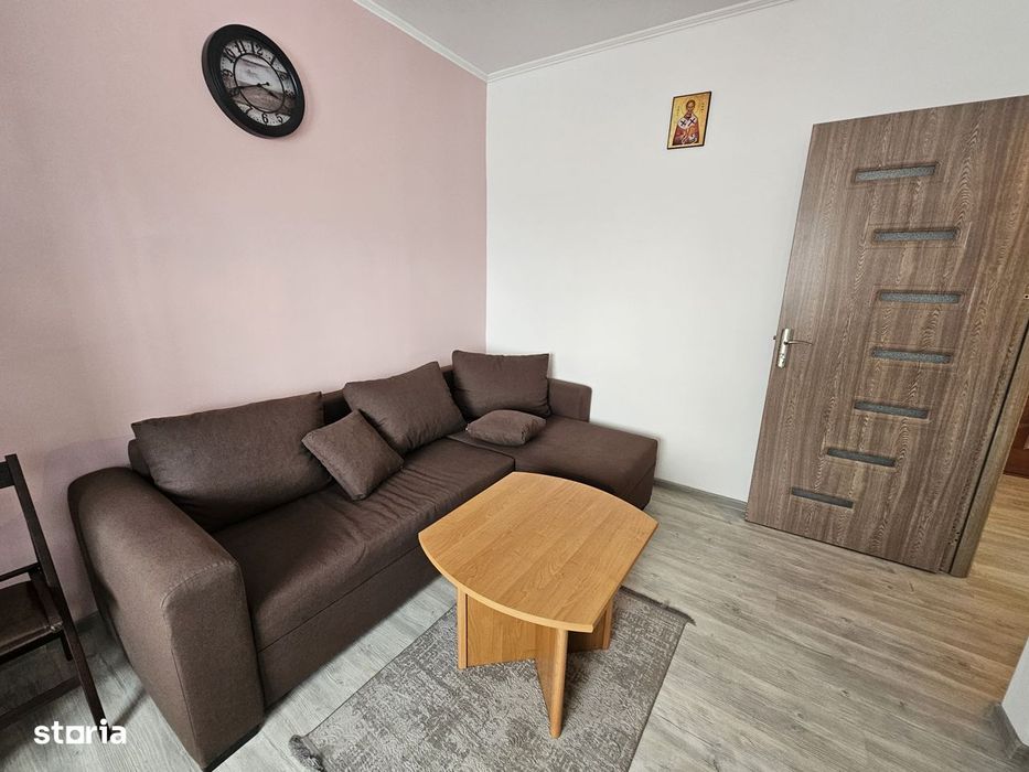 Garsonieră spațioasă cu balcon,Găvana, mobilata și utilata