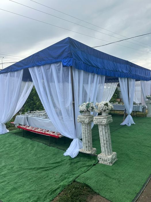 Палтатка жалға ыдысдарымен