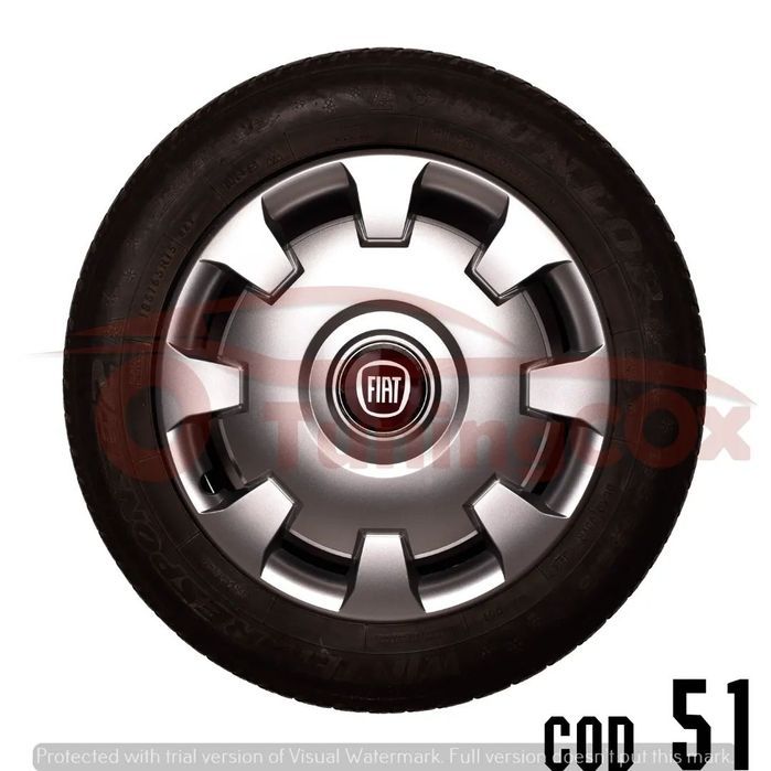 capace roti fiat r12 la set de 4 buc,capace janata aliaj