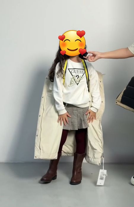 Зимняя куртка для девочек