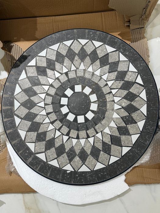 Produse noi !Set masa si 2 scaune terasa metal si mozaic