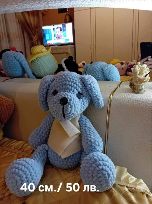 Плетени играчки Амигуруми от 30 см. до 40см.