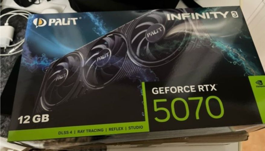 Видеокарта RTX 5070 новая