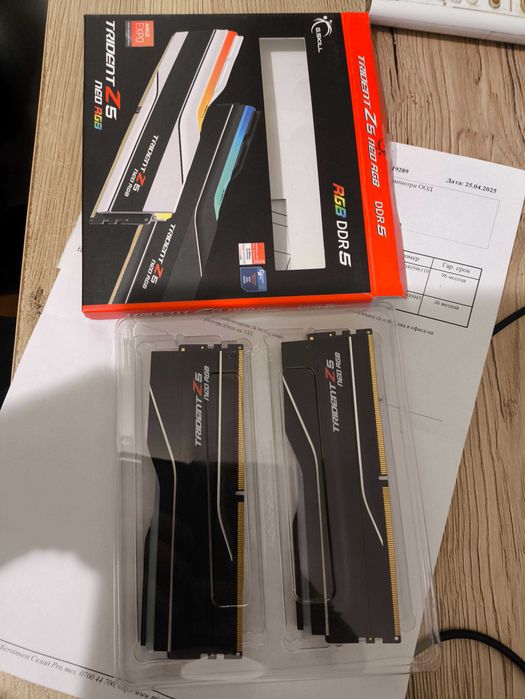 Продавам рам памет G.Skill Trident Z5 NEO 2x16gb RGB