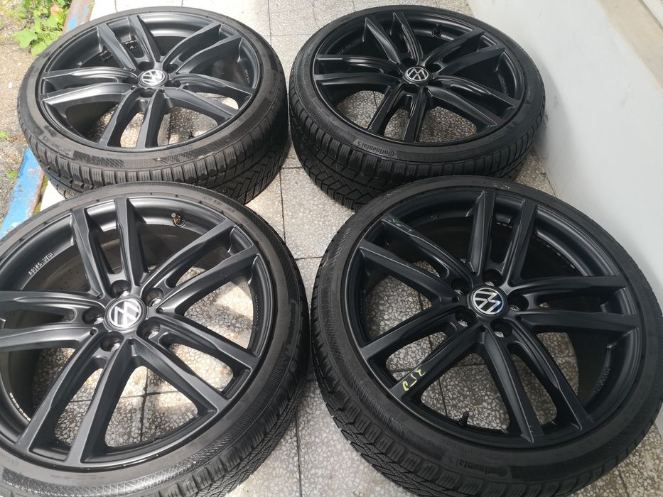 5х112 фолксваген шкода 5x112 volkswagen vw skoda 19 цола джанти гумите са подарък