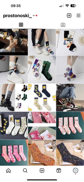 Инстаграм: prostonoski_   Креативные носки