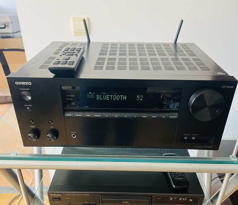Receiver 7.1  Onkyo Tx Nr 555, Dolby Atmos, Bluethooth, Arc