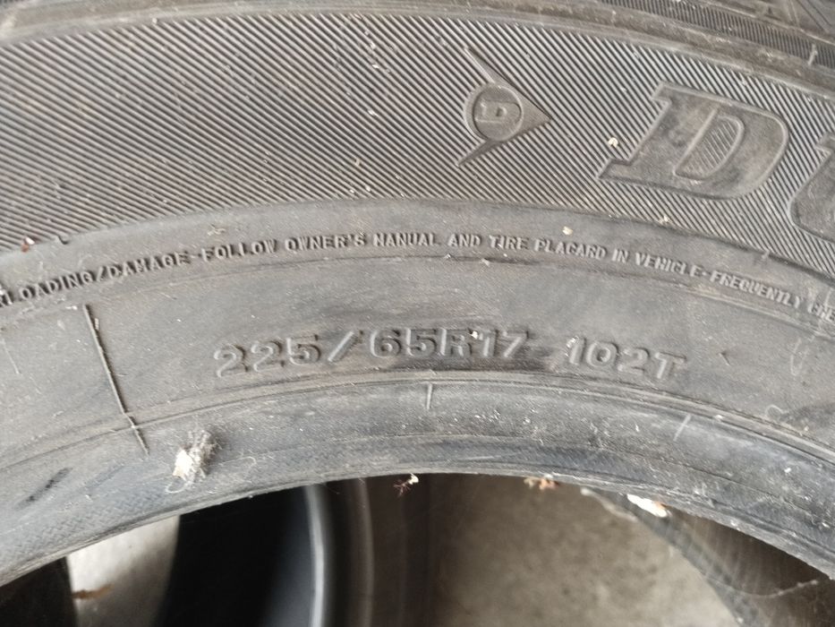 2 разных зимних шин