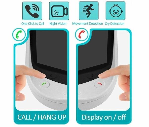 ABQ‑V5 Wi‑Fi Videonanya yosh bola uchun camera