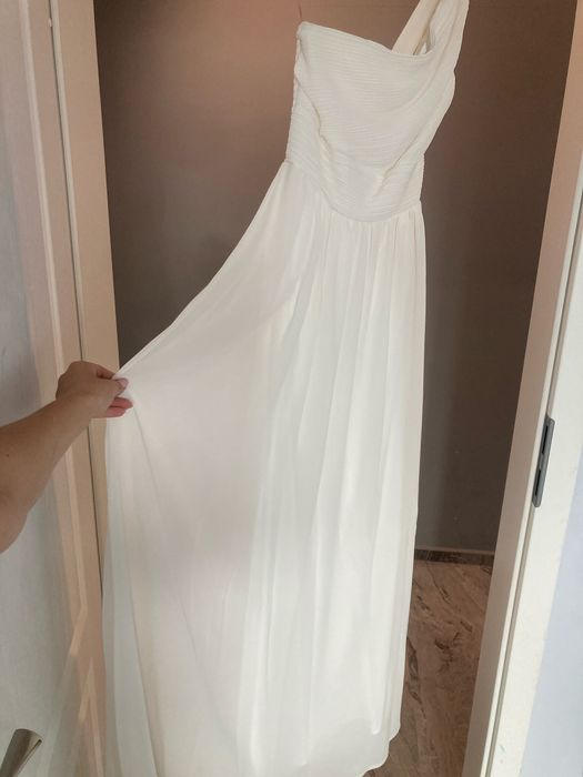 Официална рокля бяла