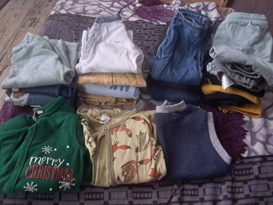 Цял кашон с дрешки за момченце на 2 годинки!