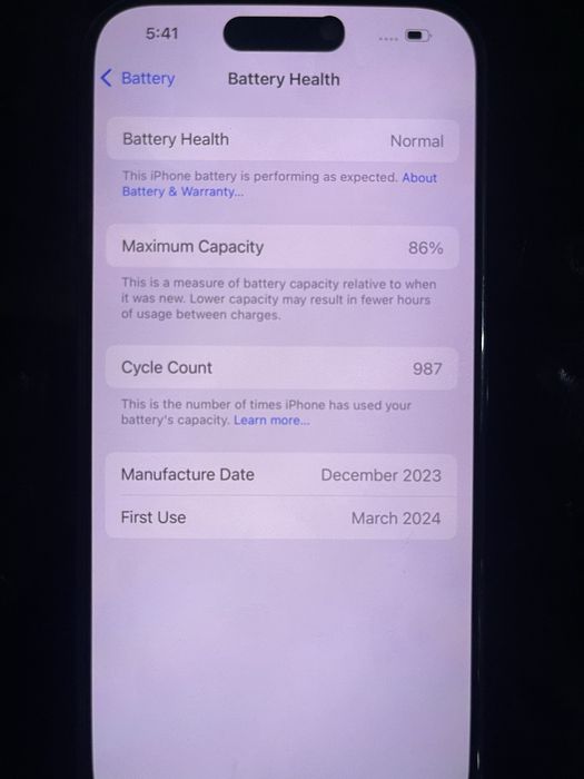 iPhone 15 pro с гаранте
