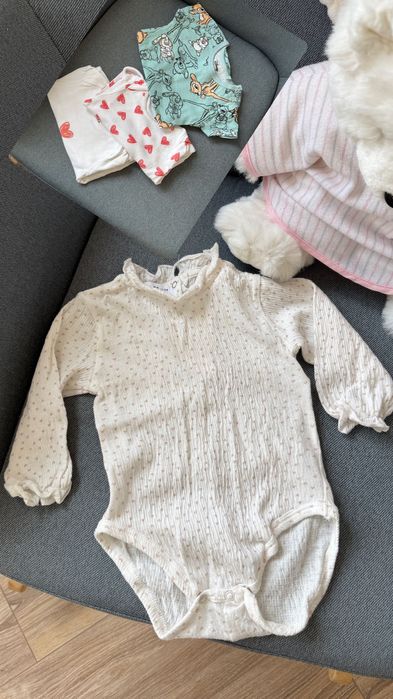 Лот бебешки дрехи за момиче 62 68 74 zara hm next guess