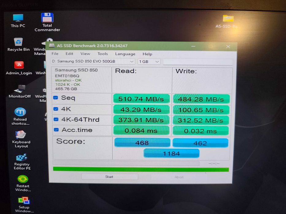 ssd Samsung 860 EVO 500gb 99%
