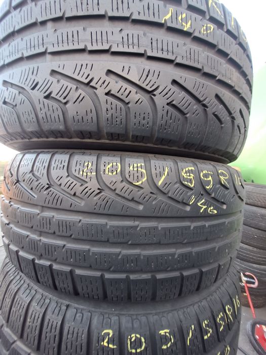 4 anvelope iarna 205/55r16 Pirelli Montaj Gratuit